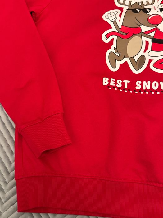 Bluza chłopięca świąteczna marki kappahl, rozmiar 170 cm.