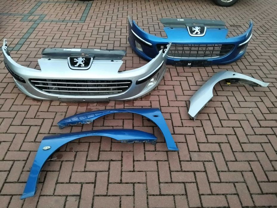 Peugeot 407 maska klapa pas chłodnice przod EZR i EYLC ezw kdac