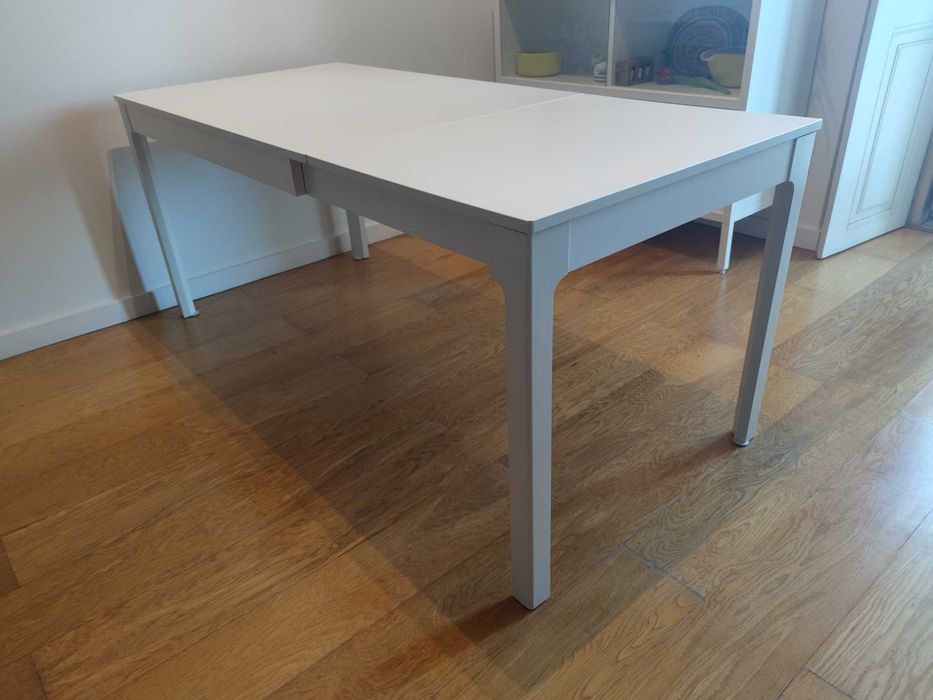 Mesa branca extensível IKEA