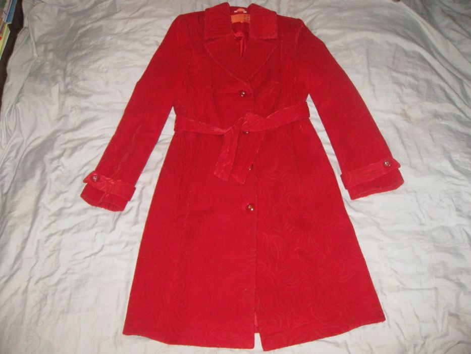 Пальто женское GIORGIO Джиорджио красное демисезонное