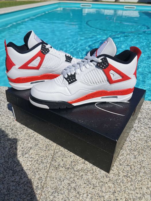Jordan 4 Red Cement