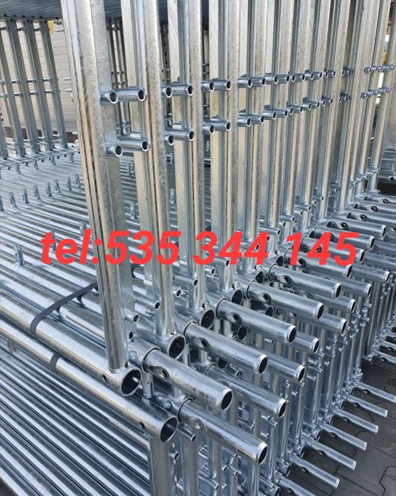 Rusztowanie plettac stalowe podesty ocynkowane 12x8.5 nowe