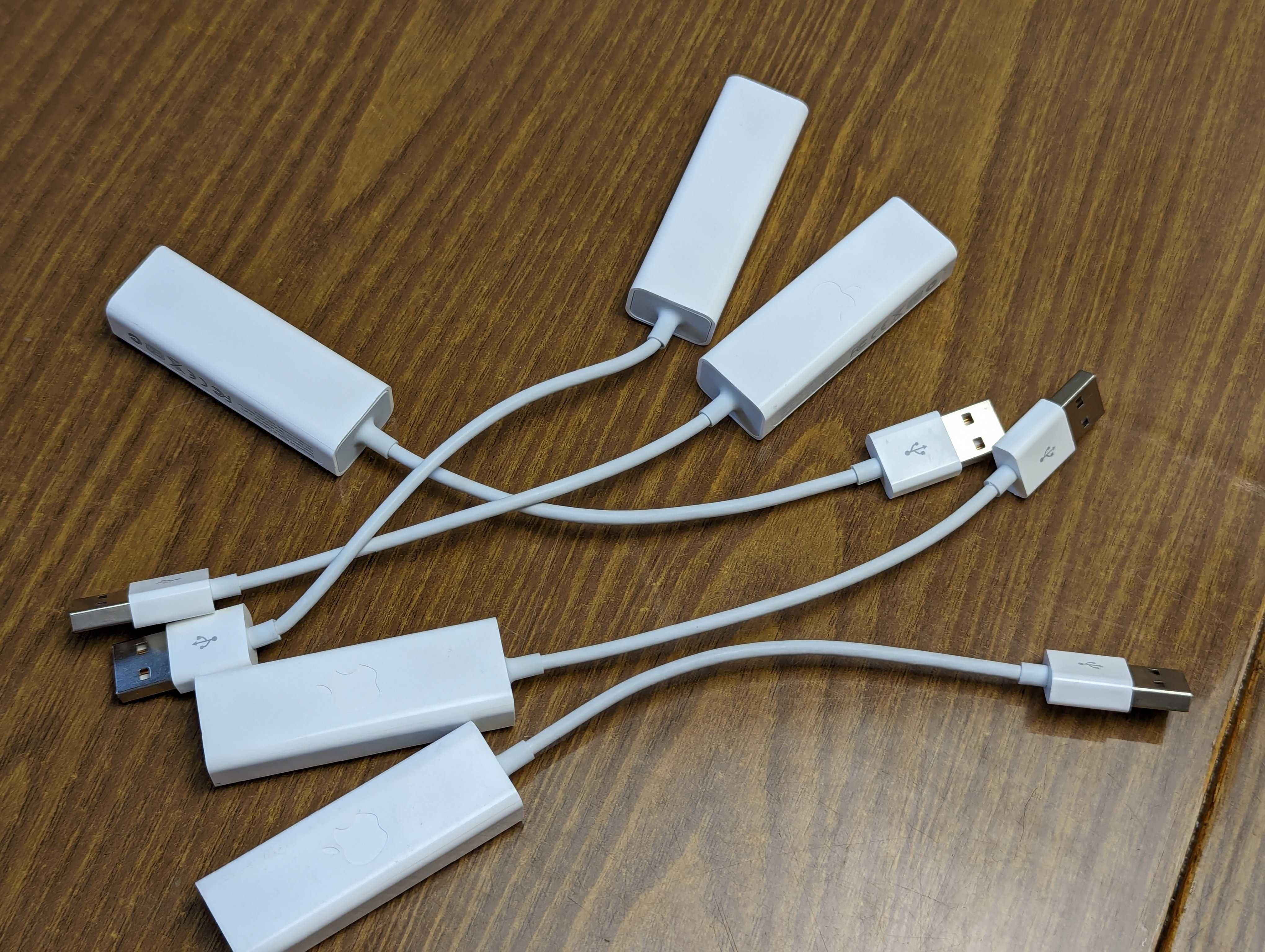 Apple переходник адаптер A1277 USB to RJ45 adapter 100мГб США