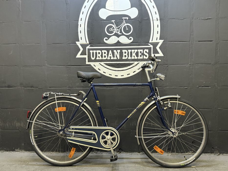 Rower miejski dwururka Hercules Lugano 3 Biegi Męski 58 cm Urban Bikes