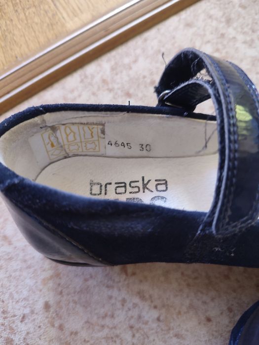 Туфлі дитячі для школи Braska 30 розмір