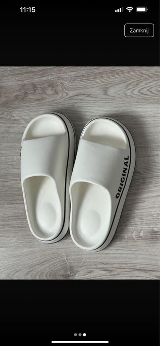 Damskie klapki piankowy