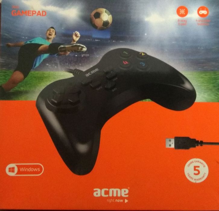 Joystic PAD kontroler Joystik gamepad NOWY windows 10
