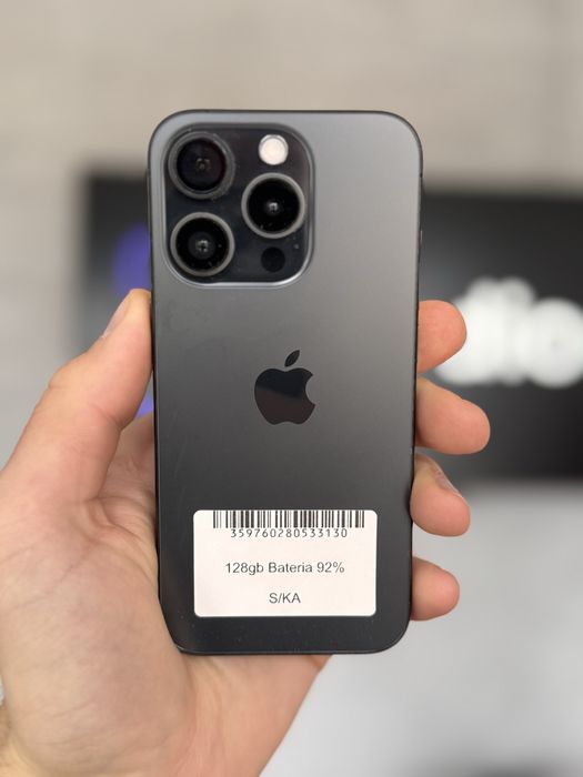 RATY 0% iPhone 15 Pro 128GB BATERIA 92% GWARANCJA 12 miesiecy!!!