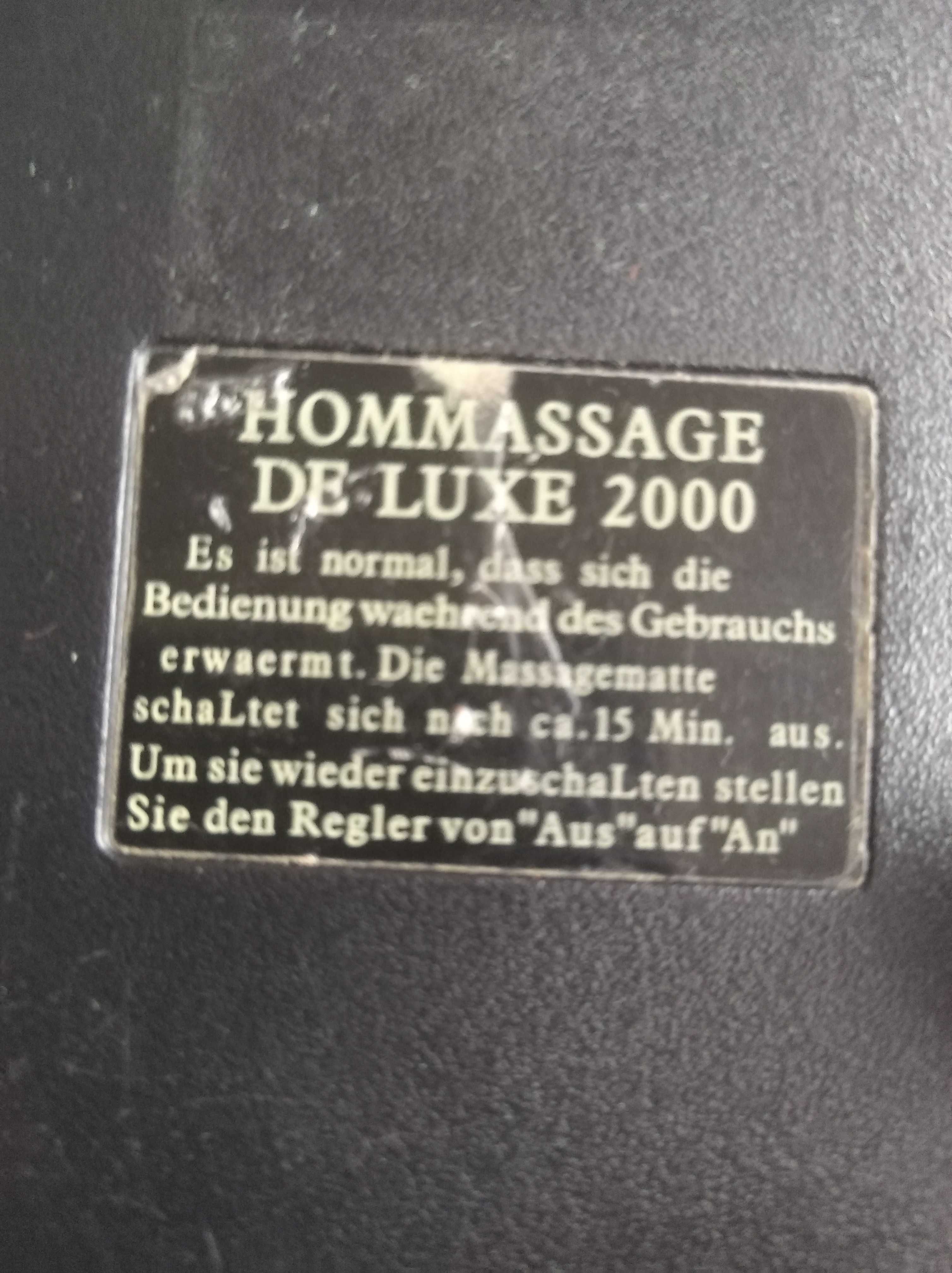 Materac do masażu z Niemiec mata do masażu materacyk