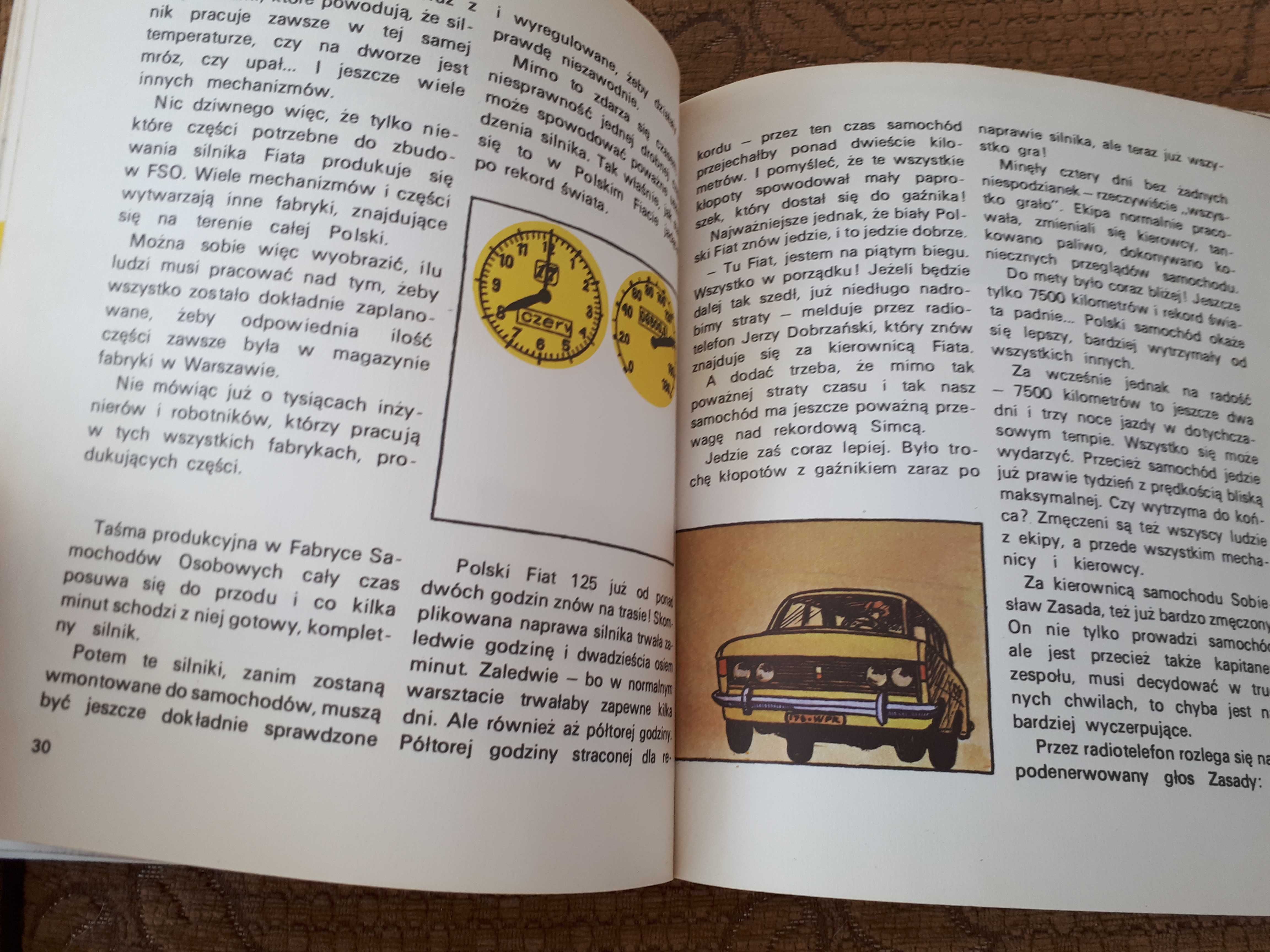 Jak się robi samochód książka Fiat 125p