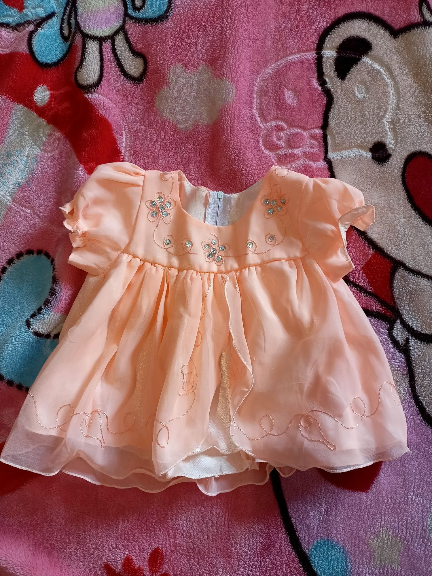 Платье для новорождённых