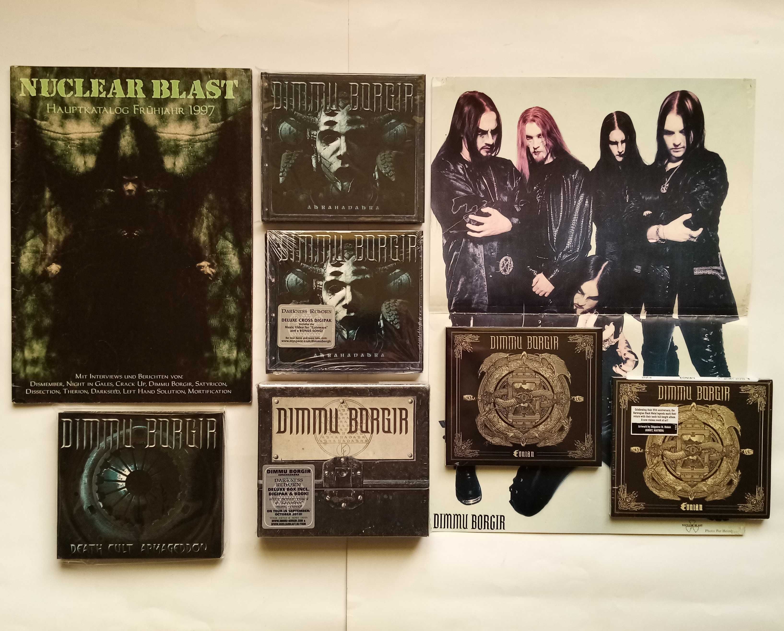 DIMMU BORGIR "Death Cult Armageddon, Abrahadabra, Eonian" CD
