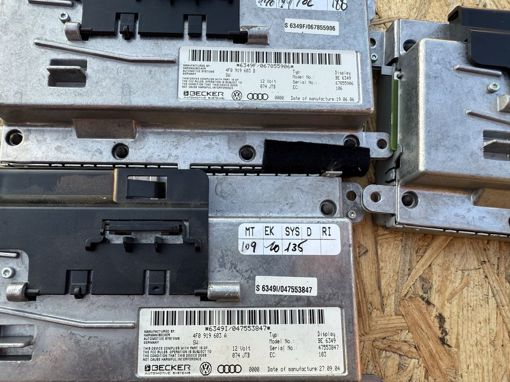 Wyswietlacz monitor kolorowy MMI AUDI A6 C6