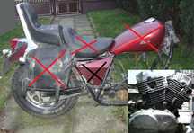 Honda Shadow VT 750/700 C '84 i '85 części