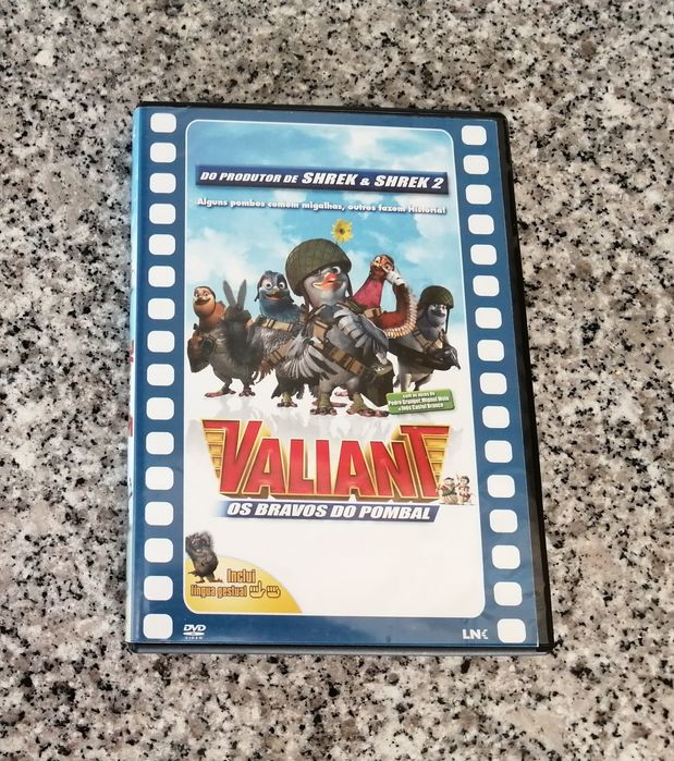 3 DVDs originais de filmes de animação da Disney e outros.