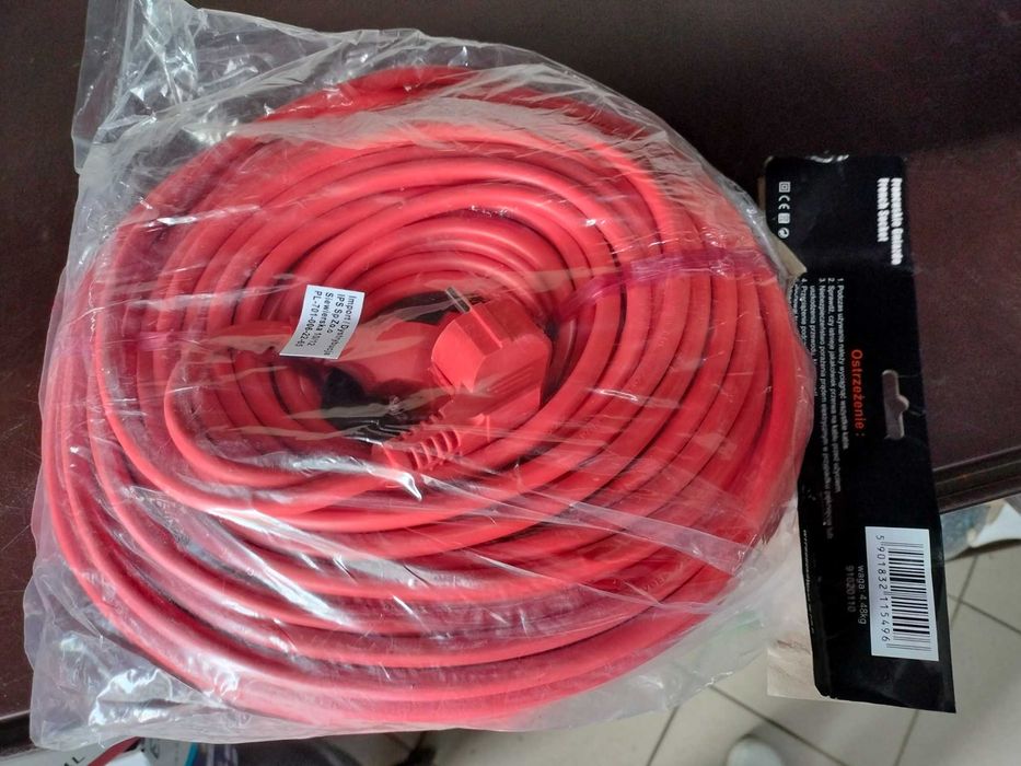 przedłużacz ogrodowy 30 metrów 2x2 promocja tani do kosiari ogrodu ta