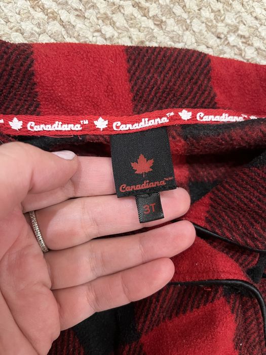 Флисовый новогодний костюм в клеточку