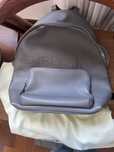 Mochila original da burberry toda em pele