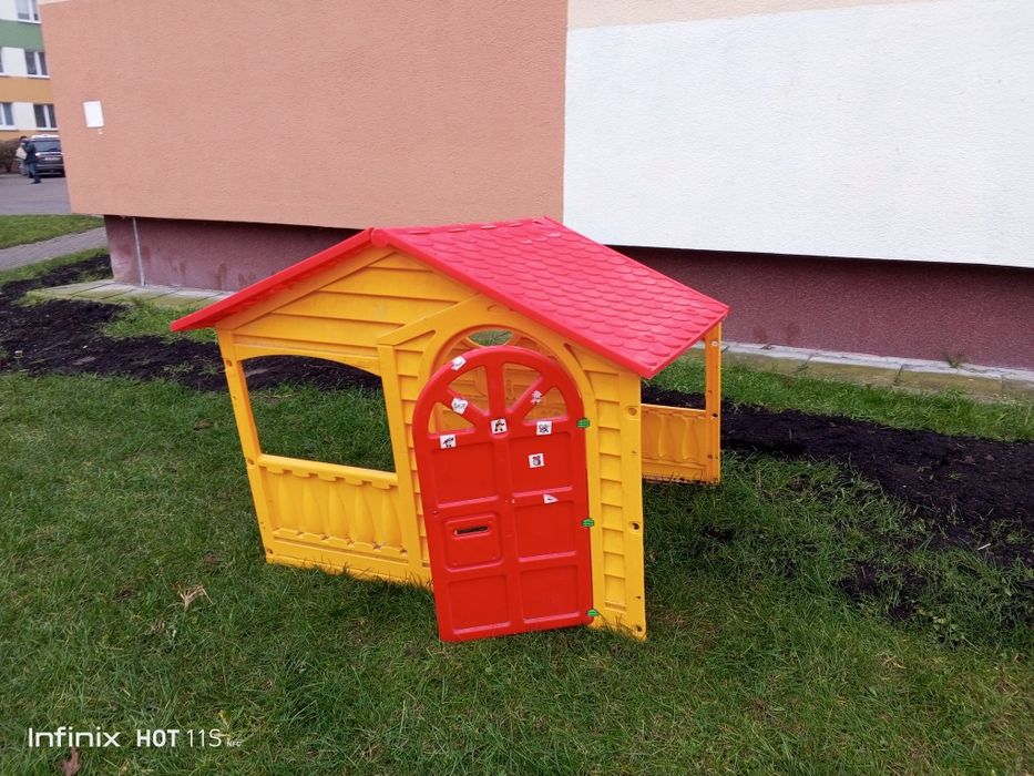 Domek ogrodowy plastikowy