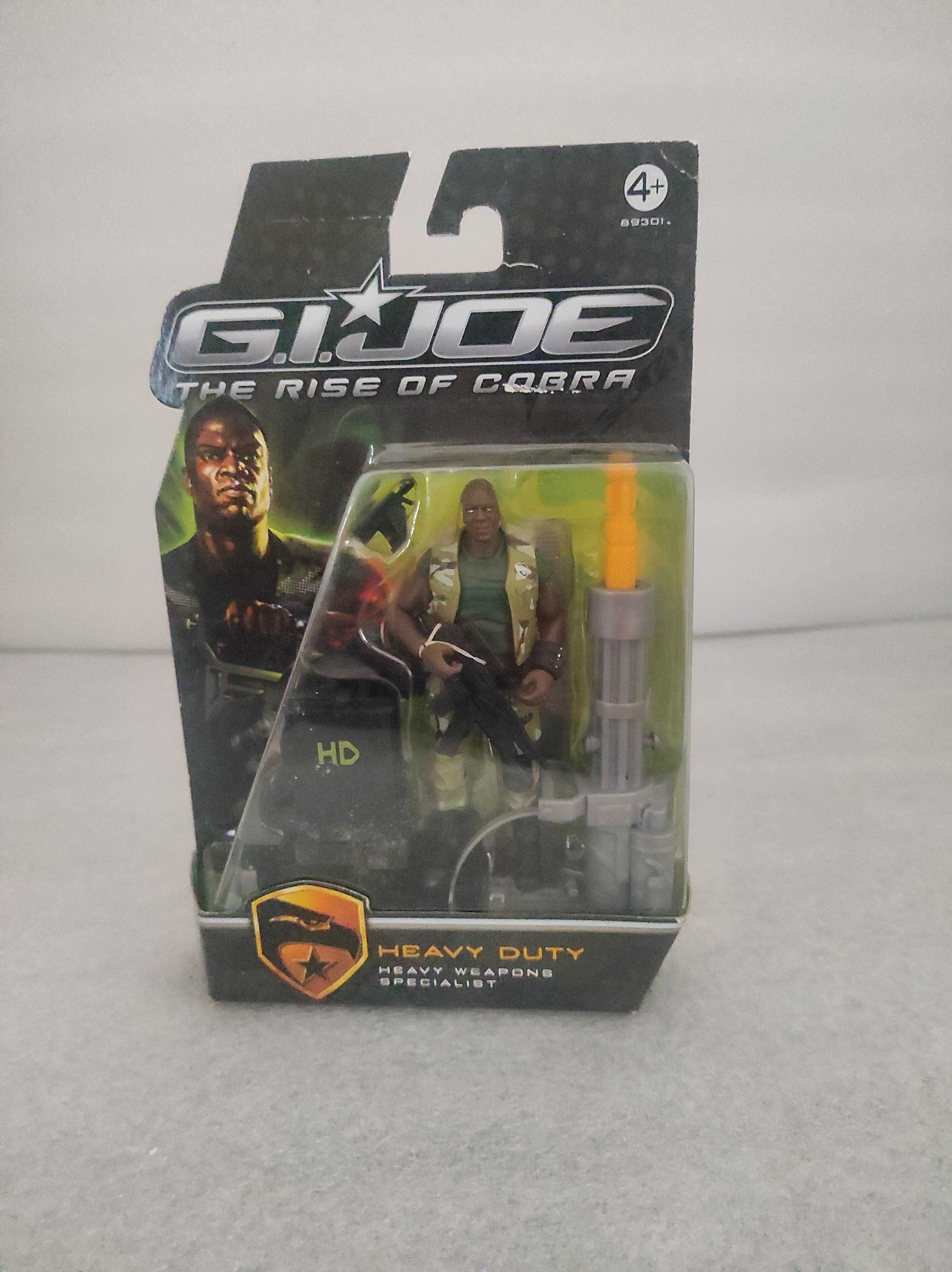 GI JOE Rise of Cobra Action Figure Heavy Duty Heavy Weapons Specialist