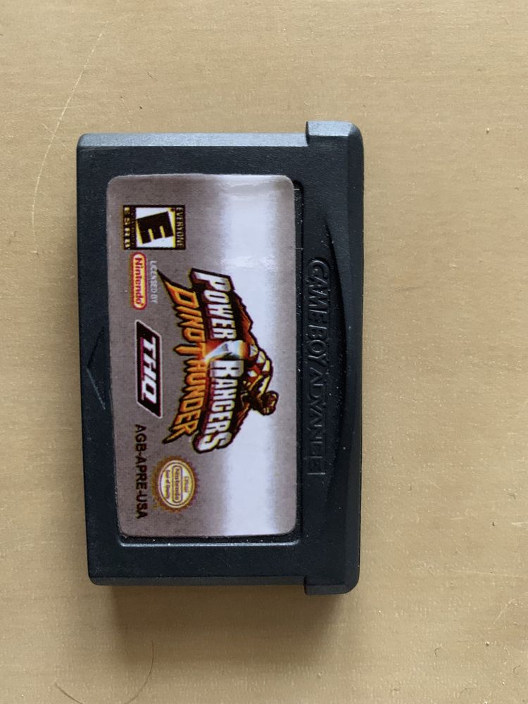 Gra kartridż do Game Boy Advance Power Rangers Dino Thunder