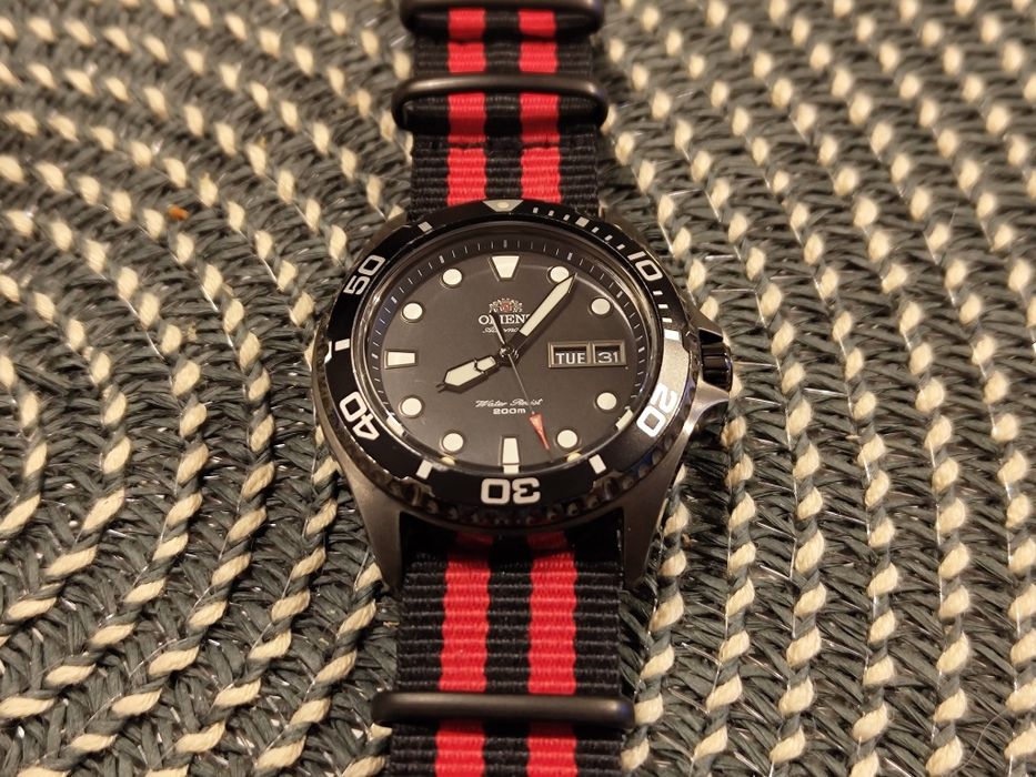 Zegarek Orient Ray 2 Raven + bransoleta + pasek