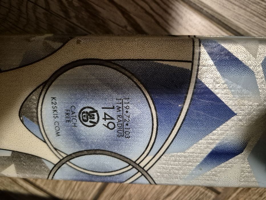 Лижі К2 жіночі , 149см, б/в