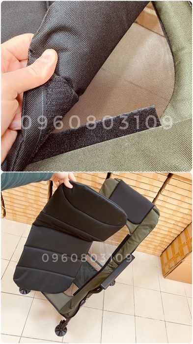 УСИЛЕННОЕ до 180 кг! Кресло рыбацкое 2в1 + подставка для ног Карповое
