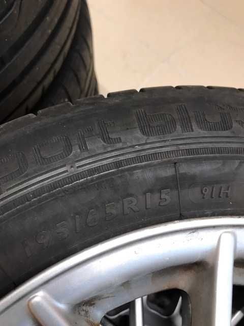 Sprzedaż Felg z oponami 195 | 65 R15 91H DUNLOP