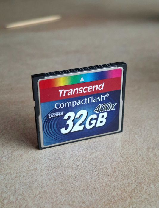 карта памяти CF 32gb transcend compactflash udma 400x