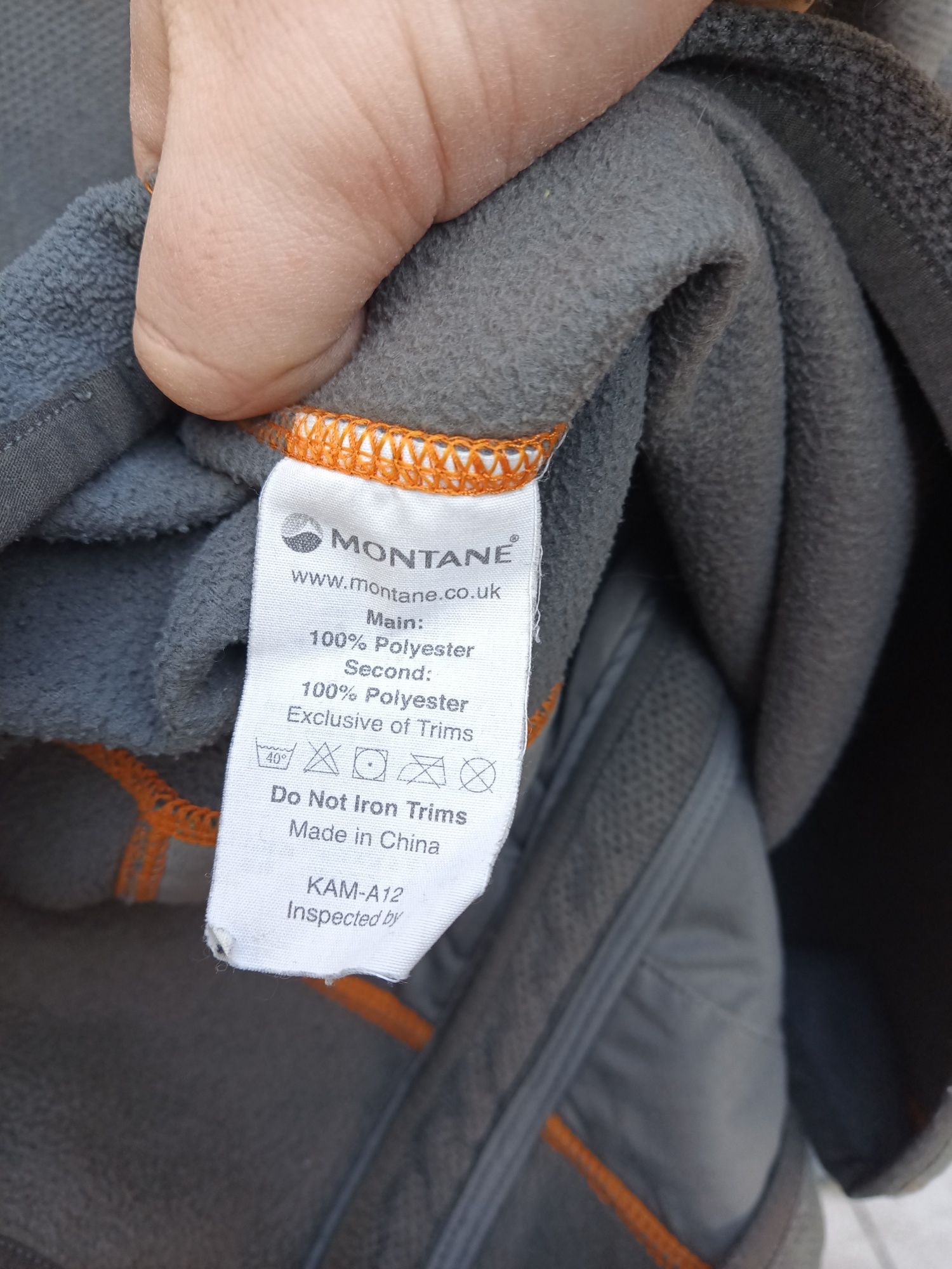 Montane bluza polarowa rozpinana męska