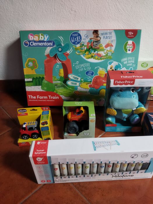 Lote brinquedo brinquedos jogos criança bebê novos