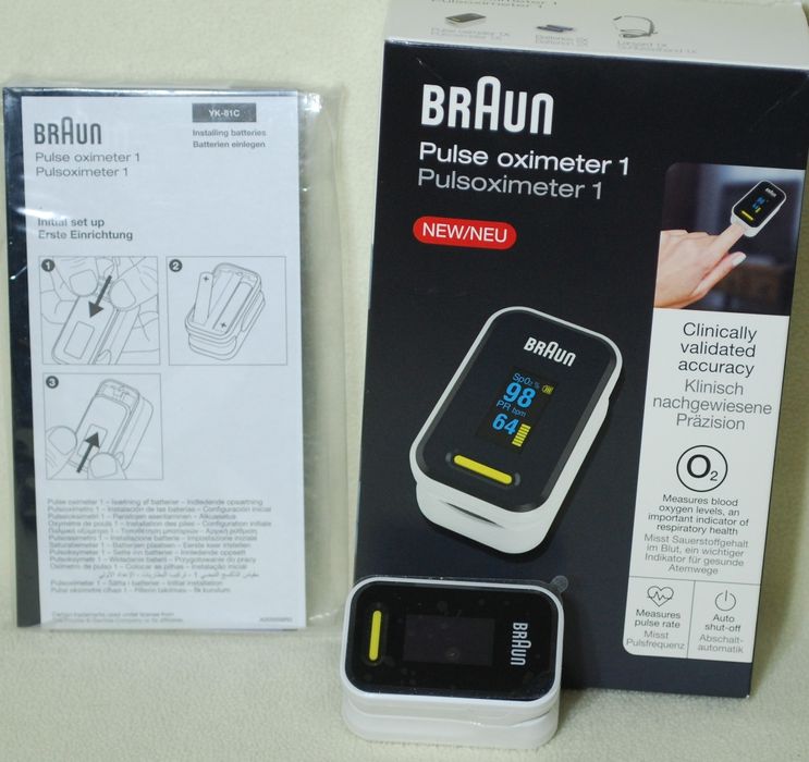 Braun Pulse Oximeter 1 YK-81CEU Pulsoksymetr