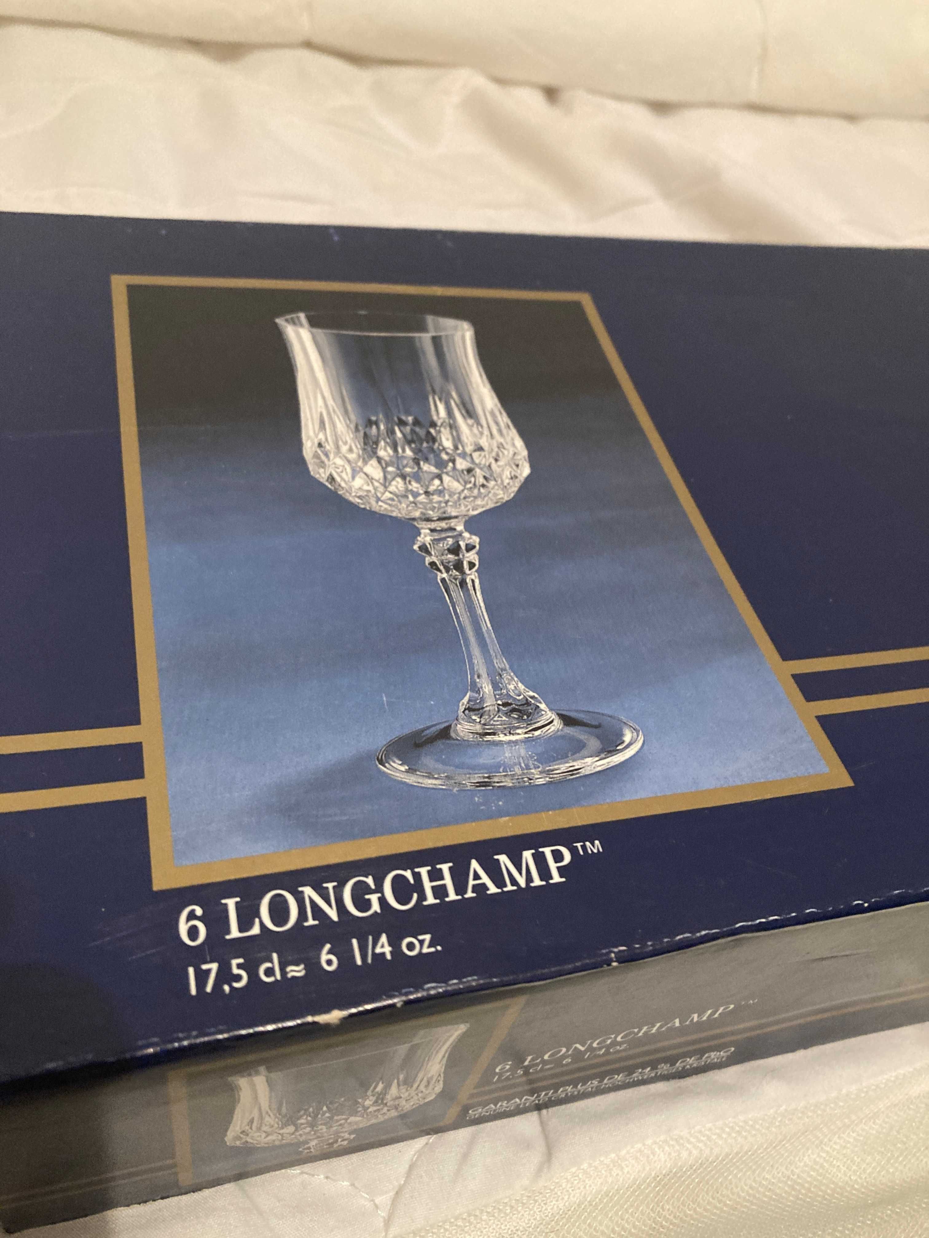 6 Copos de cristal Cristal D'Arques Longchamp