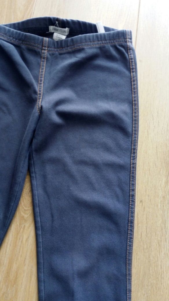Spodnie leginsy H&M 146