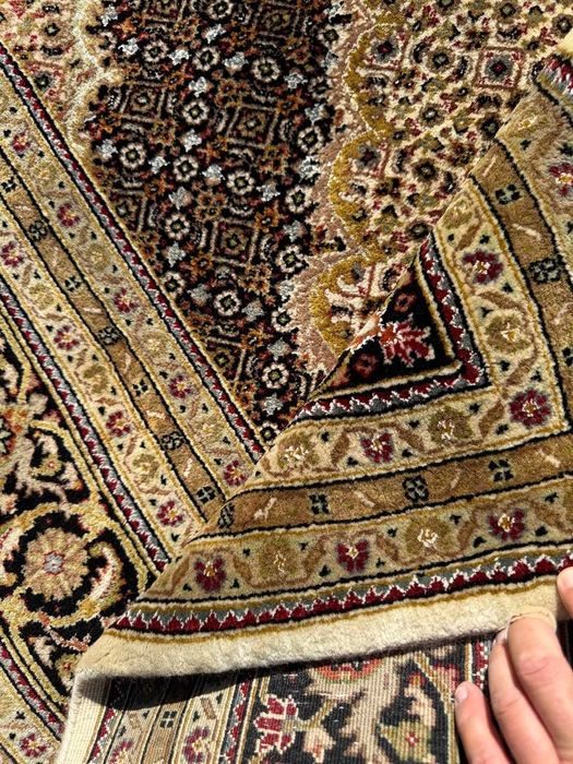 Dywan Kaszmirowy + jedwab r.tkany perski Tabriz 310x210 gal. 30 tyś