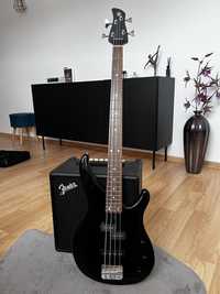 Gitara basowa Yamaha ze wzmacniaczem