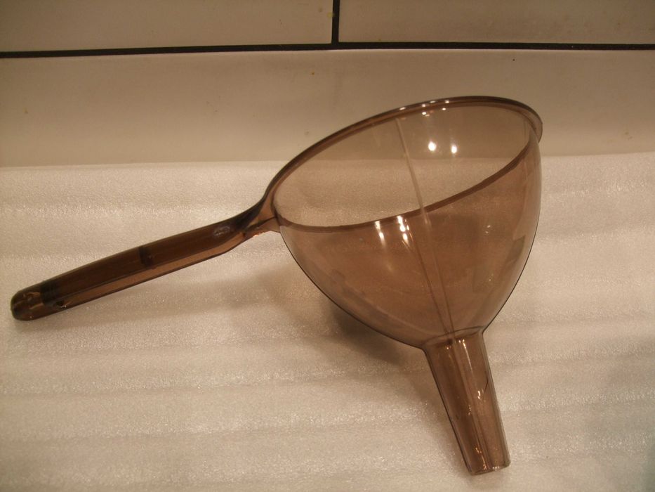 LEJEK plastikowy kuchenny DO SŁOIKÓW Transparentny Uchwyt 24x13x11cm