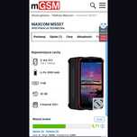 Wytrzymały Smartfon Maxcom ms 507