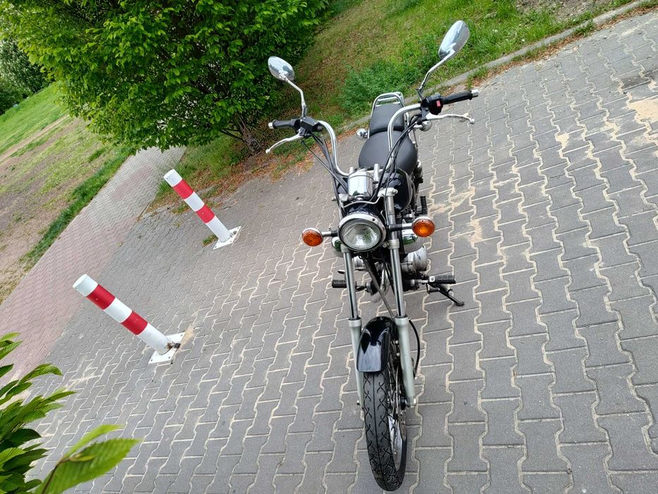 Yamaha Virago 125cm3 Opłaty 09 2026r! Na prawo jazdy kat B , Zamiana