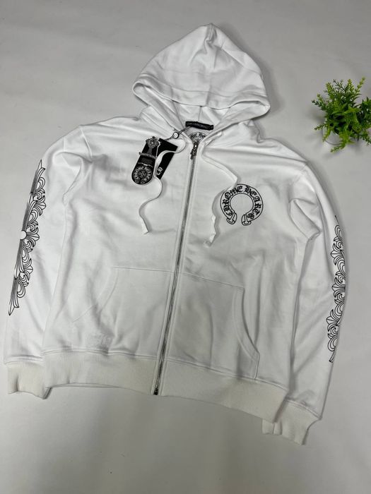 Зіпка Кофта Худі Zip hodiee Chrome Hearts SK8 Archive Drill Casual