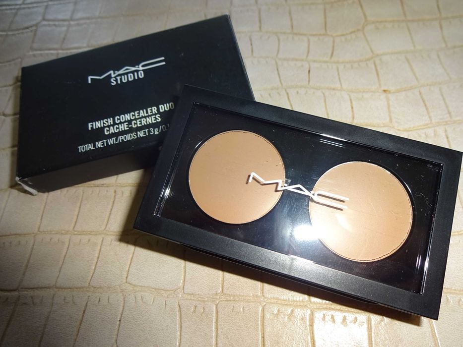 MAC studio finish concealer duo cache cernes korektor pod oczy