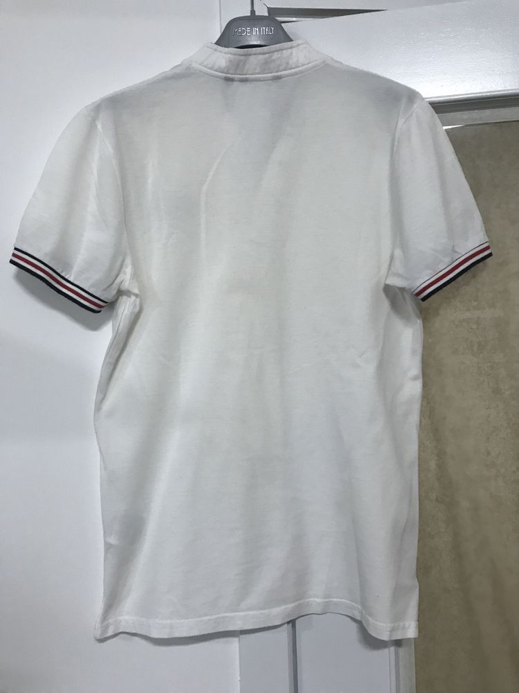 Polo branco, marca Antony Morato