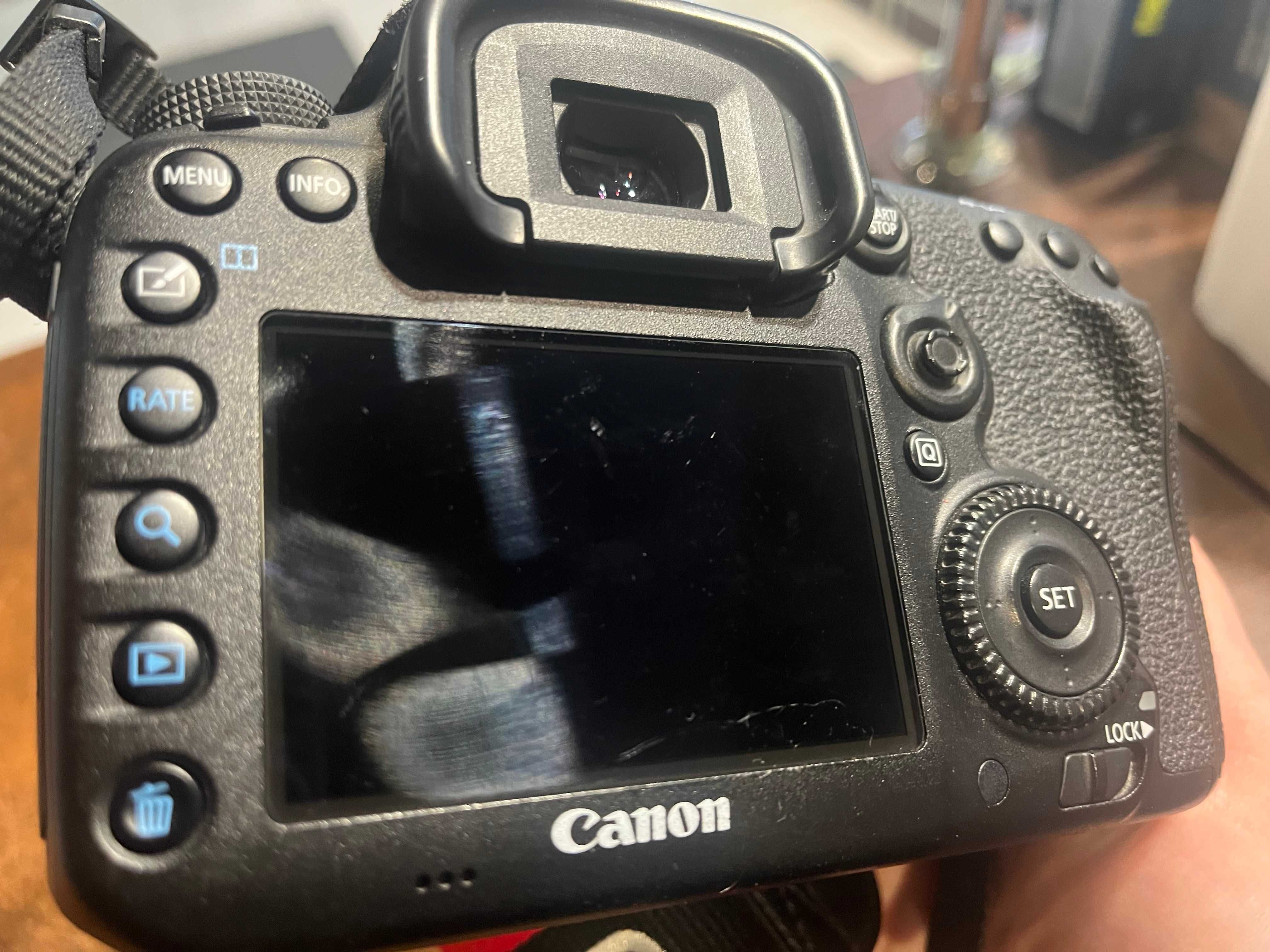 Aparat Canon EOS 7D Mark II obiektyw EF-S 18-55 36tys.zdj