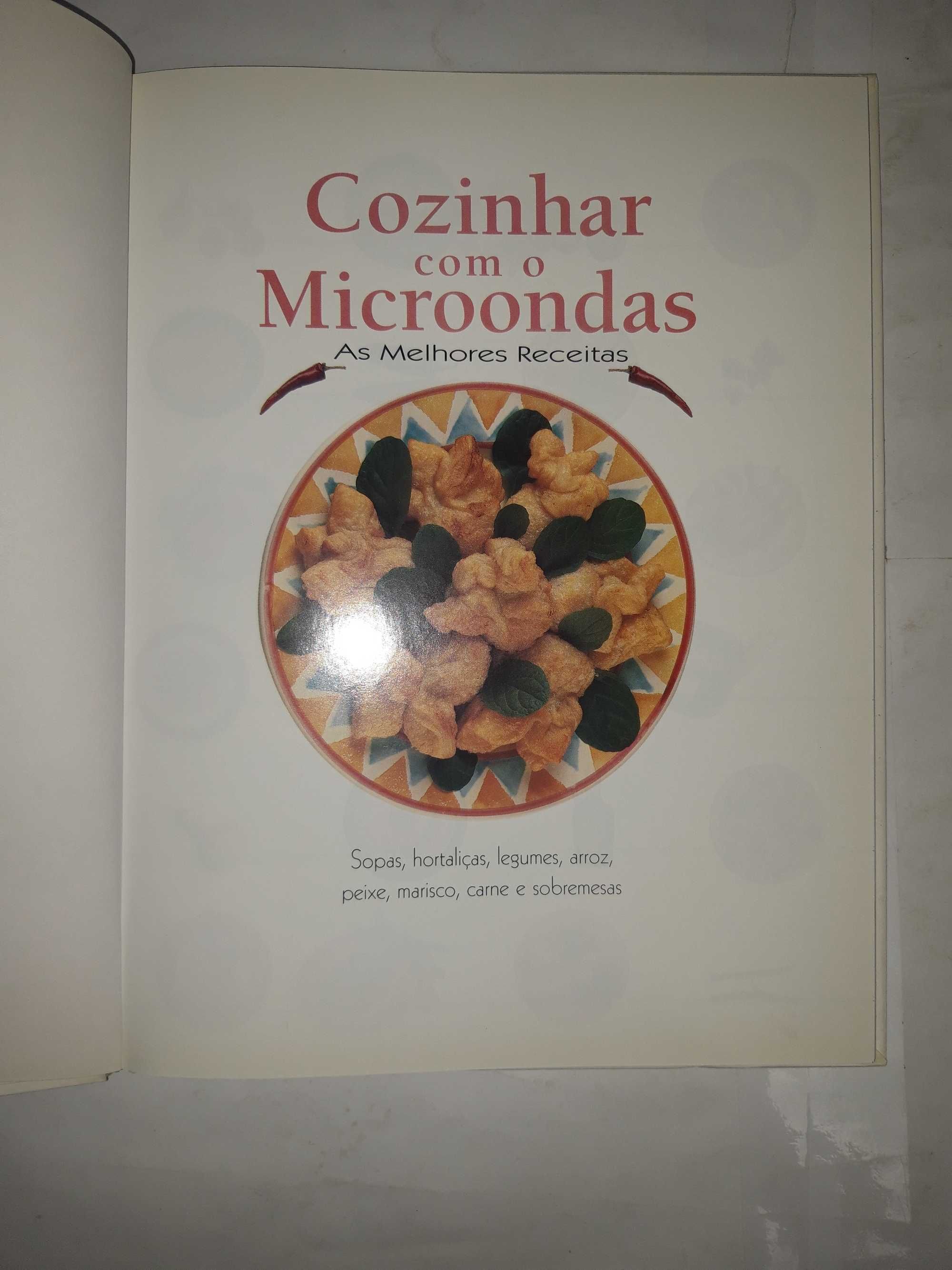 Livro - Cozinhar com o microondas - Alícia Gallotti VSO