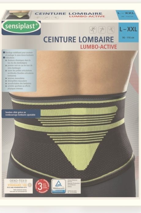 Cinta lombar sensiplast