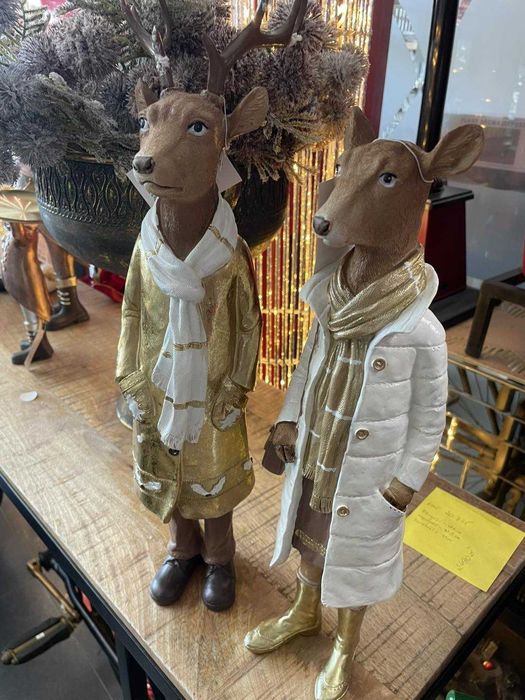 Łoś z panią łosiową  piękne  jelonek sarenka