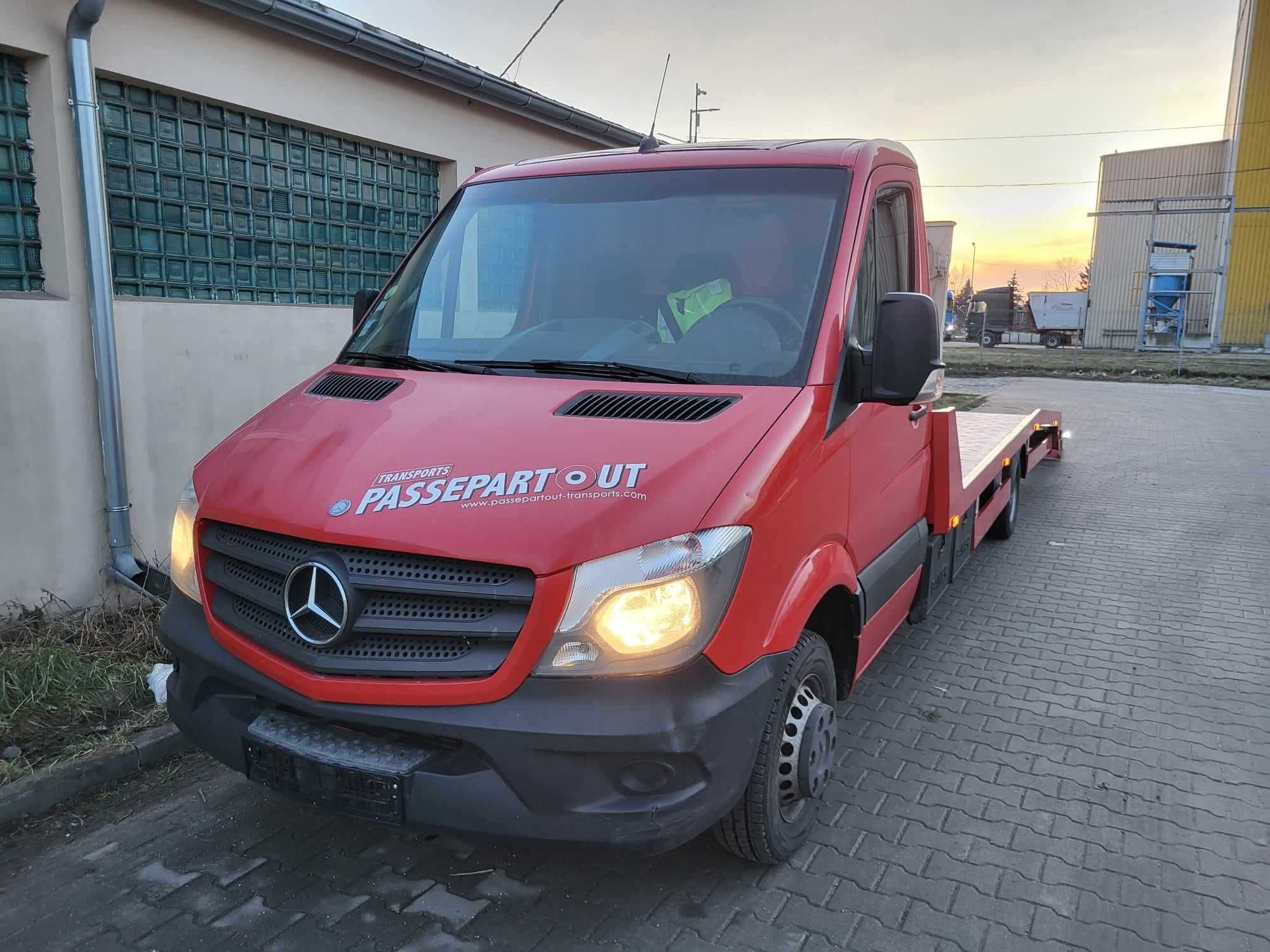 Mercedes Sprinter 516 lift autolaweta