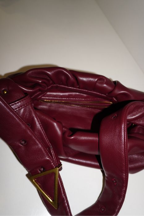 Бордова сумка , сумка тоут