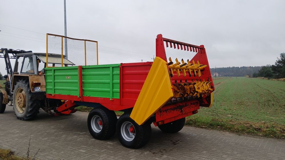 Sprzedam Rozrzutnik Obornika Jolmet Warfama 6 ton tandem jak Nowy